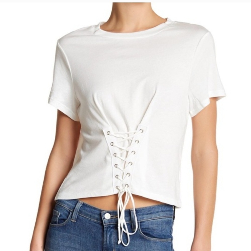 Tee Corset Top